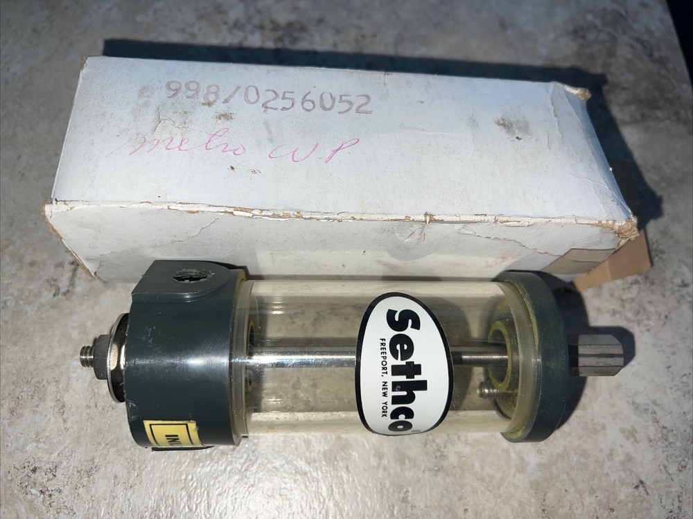 Nos Surplus Sethco Filter Housing 998/0256052