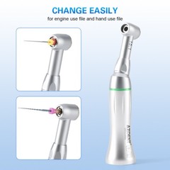 Dental Endo Handpiece Contra Angle 10:1 Reciprocating /16:1 Reduction Mini Head