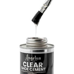 Clear Shoe Cement – 4 oz Professional-Strength Glue Quick Drying Contact Adhe…