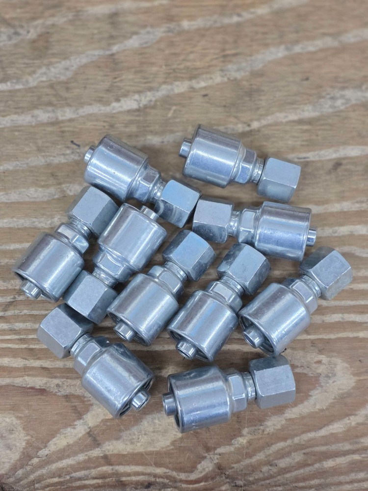 PACK OF 10 GATES HYDRAULIC HOSE FITTING G25170-0608 (6G-8FJX)