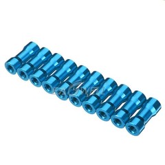 M3 10/15/20/25/30/35mm Multicolor Standoff Aluminum Column Round 10/50/100X HOT