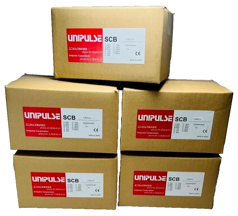 Unipulse SCB-500N Super Cell High Stiffness & High Response Load Cell 500N