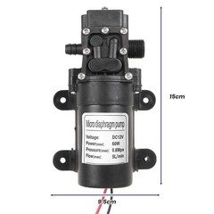 Motor Oil Fuel Fluid Extractor Electric Siphon Transfer Change Pump DC-12V 60W