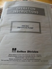 OM-381 P90 DRUM PUMP MANUAL