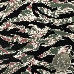 Hydrographic film Vietnam Tiger Stripe hydro dip dipping 7′ x 20″