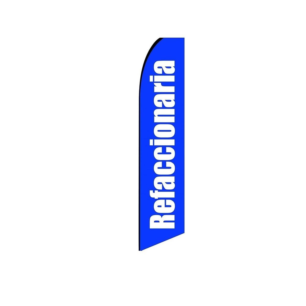 Refaccionaria Swooper Flutter Feather Flag | 3ft W x 11.5ft Tall