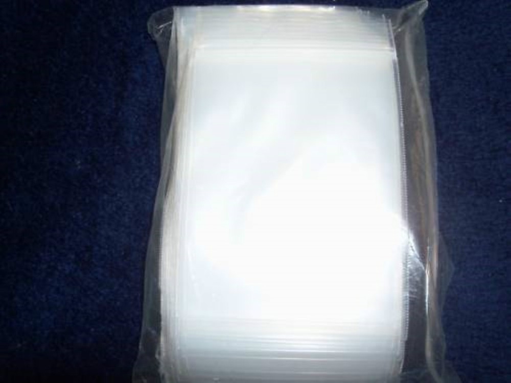 100 3″x4″ small reclosable zip bags 6mil “EXTRA HEAVYDUTY”