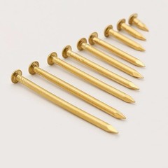 Brass Small Mini Round Head Nail Tack Diameter 1.2mm – 2.8mm Length 8mm – 55mm