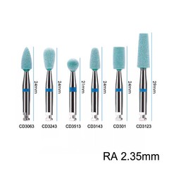 Dental Ceramic Diamond Polisher Grinder Zirconia Porcelain Polishing Pieces Burs