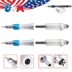 Yabang Dental Slow Low Speed Handpiece Straight Nosecone Air Motor 4Holes