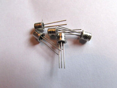 BC109B CDIL Transistor NPN Bipolar 25V, 200mA 0.2/0.75W TO-18 4dB;, 2 pieces USA