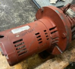 Ex-cell-o CONE DRIVE GEAR REDUCER CSMU30-2 100:1 1hp Reliance Motor 1680rpm 230v