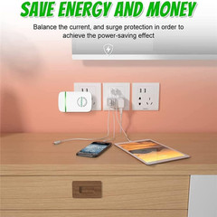 4PC Electricity Saving Box, Energy Saving Device Smart, save Plug Power Saver Vo