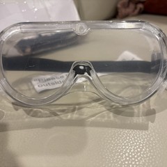 6 Pk BISON LIFE Clear Anti-Fog Safety Goggles Splash Resistant Protective Eyewea