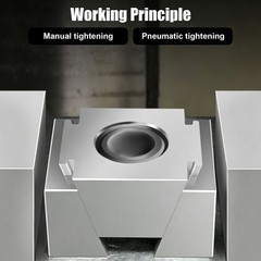 2PCS M6 OK Clamp Fixture CNC Side Clamping Device Bidirectional Workholding Tool