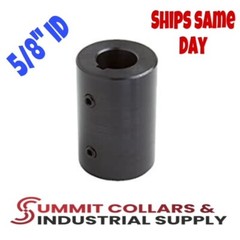 (1-EACH) 5/8″ RIGID SHAFT KEYED COUPLING BLACK OXIDE FINISH SCR-62-KW