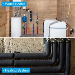 2-3/8″(60mm) ID x 6Feet Pipe Insulation Foam Tube Pipe Cover Wrap Roll