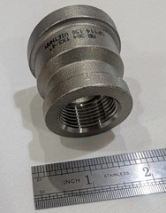 STAINLESS STEEL MB304 1″X3/4″ Reducing coupling SP114 Vietnam Lot of 3!