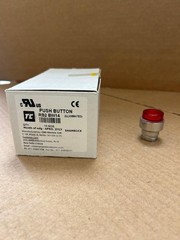 RB2-BW14 PROJECTING PUSH BUTTON, SPRING RETURN, FOR INCANDESCENT & LED BULBS,