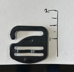 Metal G hooks – 4 pc set – Black/Coyote Brown
