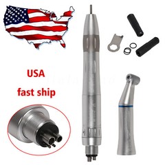 NSK Style Dental Slow Speed Handpiece E-Type Inner Water Spray 4-Hole Air Motor