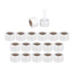 Cast Hand Stretch Wrap 3″ x 650′ 100 Gauge Plastic Bundling Shrink Film 36 Rolls