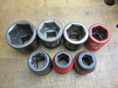 MOZAT impact socket set 1″ dr 2, 1-5/8, 1-1/2, 1-3/8″ 1-1/8(Armstrong) 15/16 7/8