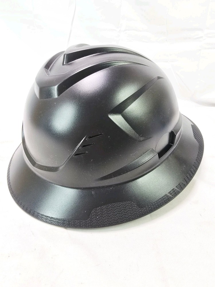 MSA V-Gard C1 Full Brim Hard Hat ReflectIR Cooling Barrier & Fastrac Suspension