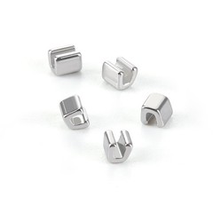 100pcs Dental Orthodontic Crimpable Hooks Stops Metal Stop Type for Arch Wire