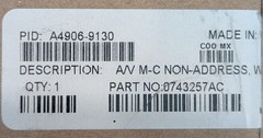 Autocall A4906-9130 MANY AVAILABLE – SAME DAY SHIPPING