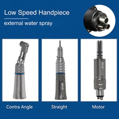NSK Style Dental Slow Low Speed Handpiece Contra Angle Straight Motor 2/4Hole YP