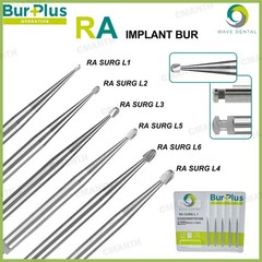 WAVE Dental Tungsten Carbide Burs RA Series Fit Low Speed Contra Angle Handpiece