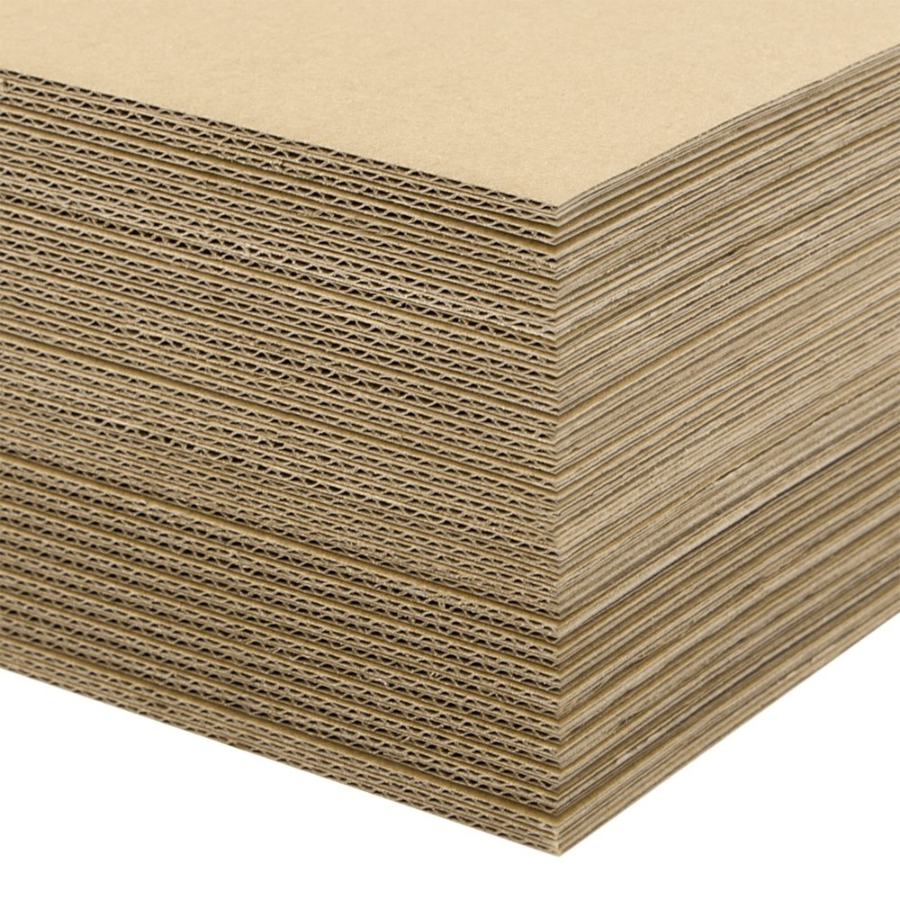 Corrugated Cardboard Sheet Flat Cardboard Pads Inserts Thick for Crafts Mailing