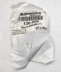 Ditch Witch Genuine OEM 136-029 Tooth Spacer 1″