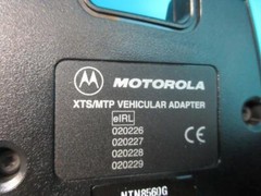 MOTOROLA XTS/MTP VEHICULAR ADAPTER NTN8560 N2001A XTVA OPEN FACE MINI U + MOUNT