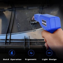 Professional Plastic Welder Kit with 1200 Staples for Effortless Repairs