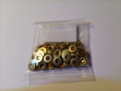 Live Steam #5 Brass Flat Washer 100 Count Pack – New Train Parts