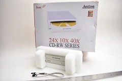 Artec Just Link CD-Writer 24x10x40x WRA-OA40 Power Supply Internal Disc Drive