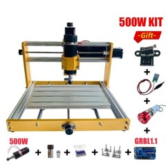 CNC 3018PLUS 500W Router Milling Drill Carving Machine Kit For PCB Wood DIY
