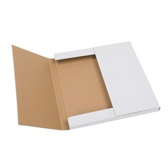25 Pack Vinyl Record Shipping Boxes LP Mailers 12.5×12.5×1 Inch Album Paper Box
