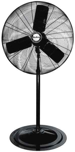 Air King 9130G Non-Oscillating Pedestal Fan with 30″ Blades, 1/4 hp, 7,400 Ma…