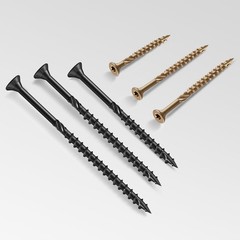 #10 Deck Screws 31/2 Inch Exterior Decking Wood Screws HeavyDuty Outdoor Torx…