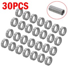 30PCS 6700ZZ Metal Double Shielded Deep Groove Ball Bearings 10x15x4mm USA