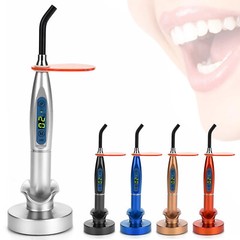 5W Dental Wireless LED Curing Light 1200mw/cm2 Resin Solidify Lamp Three Modes
