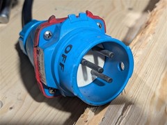 USED SEW Eurodrive Geared Motor Assembly 1680 RPM In 208 RPM Out 230YY/460Y 5 HP