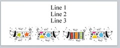 Personalized Address labels Cartoon Dachshund (p 813)