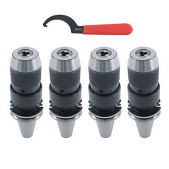 4pcs CAT40 Keyless Drill Chuck 1/2” Fits On Haas CNC Easy Great Tool Holder