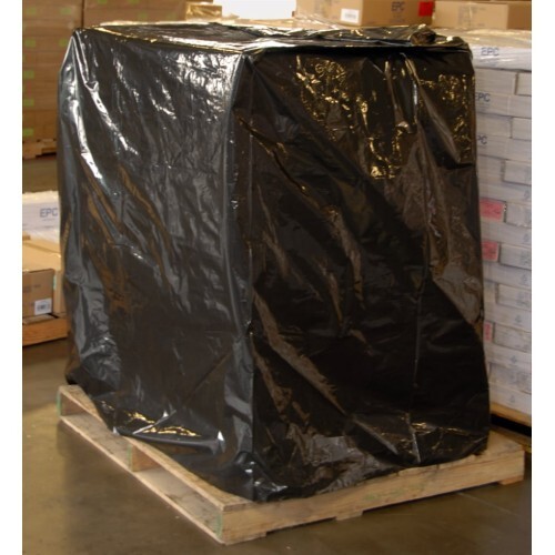 Farm Plastic Supply – 55″x53″x75″ 3 Mil Black Pallet Cover Bags
