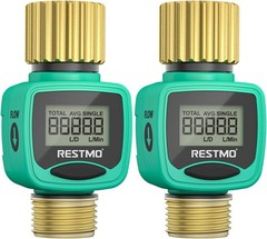 Weatherproof Garden Hose Meter