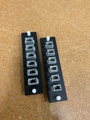 Leviton MTP 6 Port Fiber Adapter Plate
